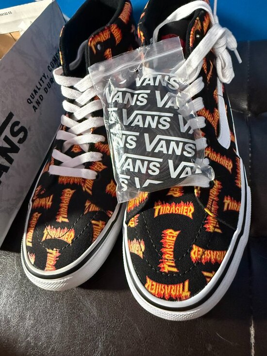 Vans Other - NWT Vans x Thrasher Skate High Top Men's 9 WMNS 10.5